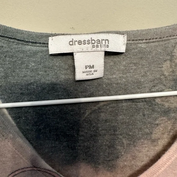 Y2K Era Dressbarn Paris Graphic Tee - Black and Pink w/ Rhinestones PM - Picture 2 of 6